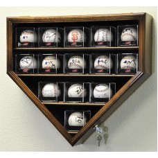 14 Baseball Acrylic Cubes Home Plate Shape Display Case 98%UV Locks -    371967603333